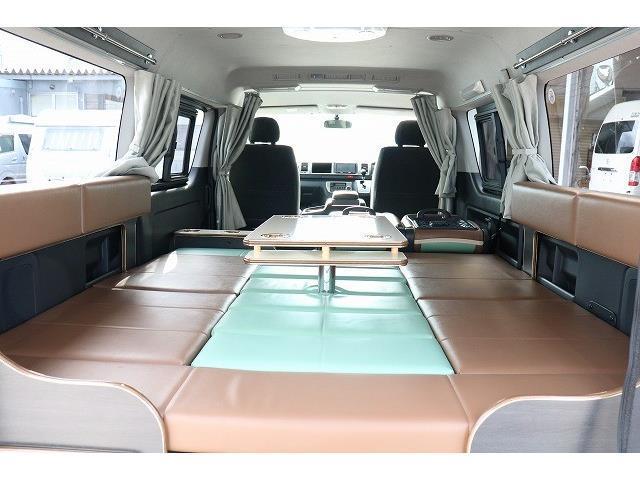 キャンピングカー バンコン ﾊｲｴｰｽ かｰいんてりあ高橋 ﾘﾗｯｸｽﾜｺﾞﾝ 1.5