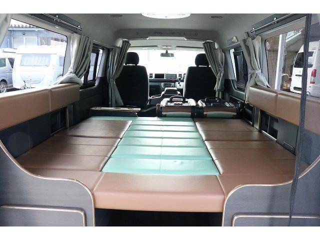 キャンピングカー バンコン ﾊｲｴｰｽ かｰいんてりあ高橋 ﾘﾗｯｸｽﾜｺﾞﾝ 1.5