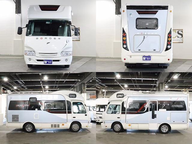 キャンピングカー バスコン ｺｰｽﾀｰ ﾅｯﾂRV ﾎﾞｰﾀﾞｰﾊﾞﾝｸｽ ｴｱｺﾝ