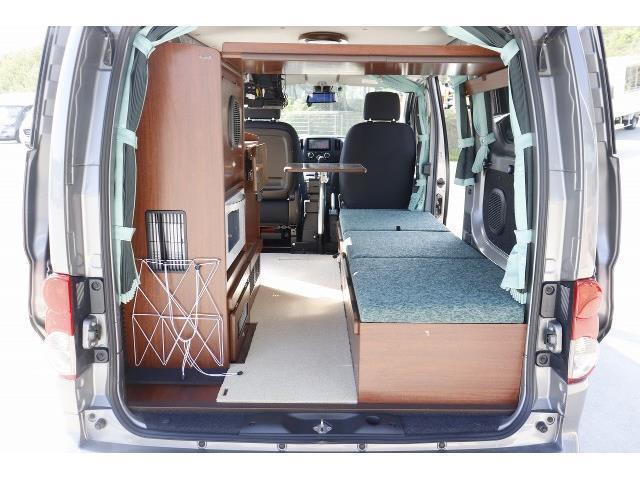 キャンピングカー バンコン NV200 ﾘﾝｴｲ ｺﾝﾊﾟｸﾄﾊﾞｶﾝﾁｪｽNひとり旅