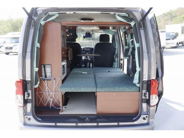キャンピングカー バンコン NV200 ﾘﾝｴｲ ｺﾝﾊﾟｸﾄﾊﾞｶﾝﾁｪｽNひとり旅