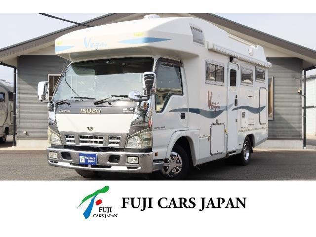 キャンピングカー キャブコン エルフ バンテック ベガ ルーフエアコン