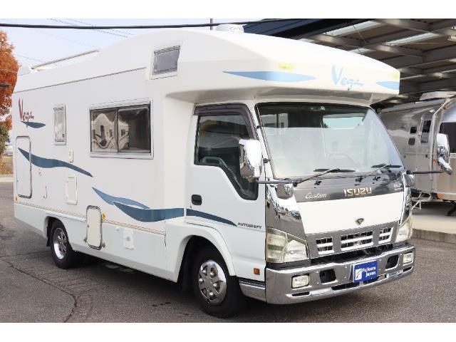 キャンピングカー キャブコン ｴﾙﾌ ﾊﾞﾝﾃｯｸ ﾍﾞｶﾞ ﾙｰﾌｴｱｺﾝ