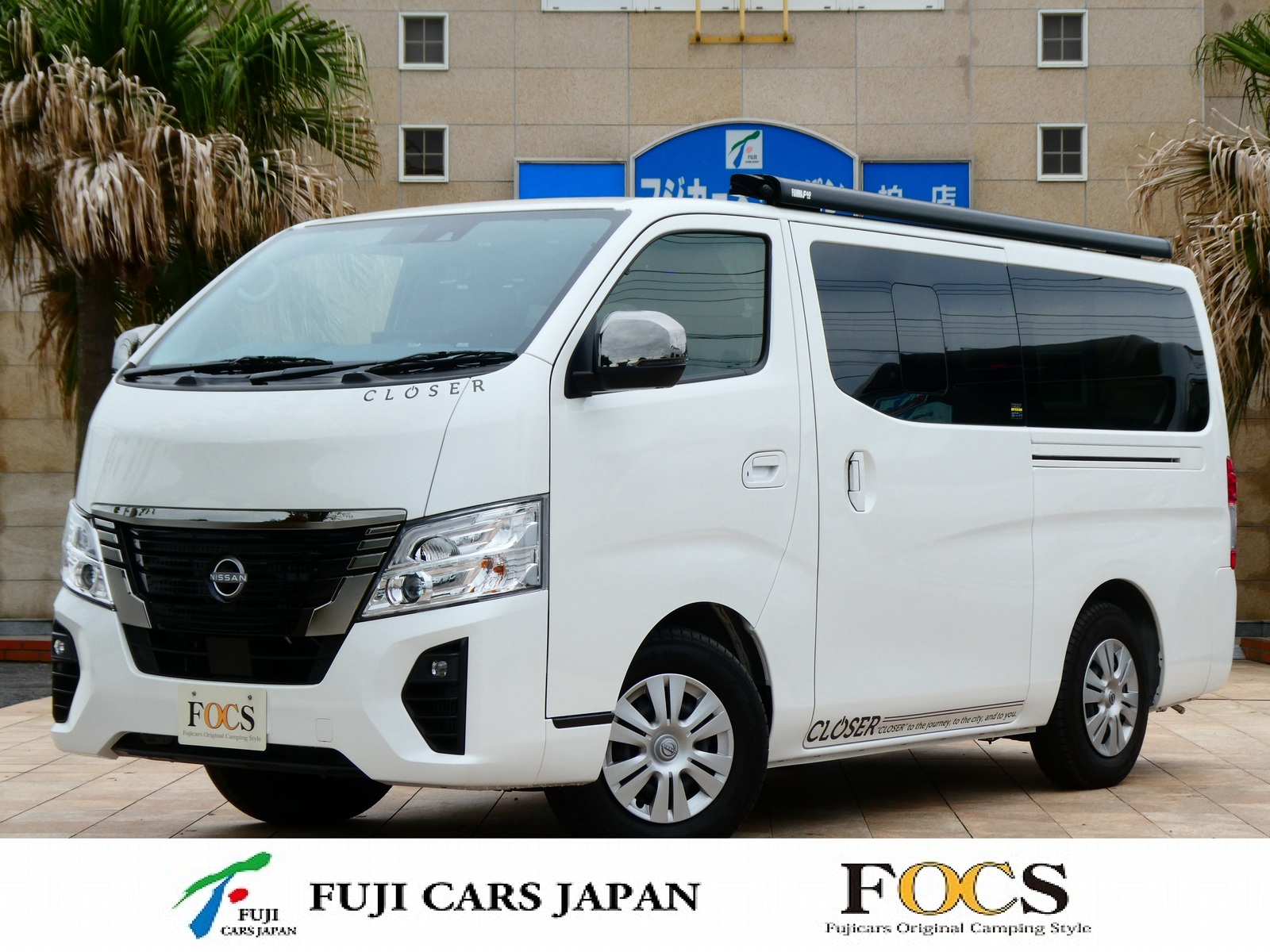 キャンピングカー キャラバン 【新車即納モデル】FOCS　クローサー　DCクーラー付き！