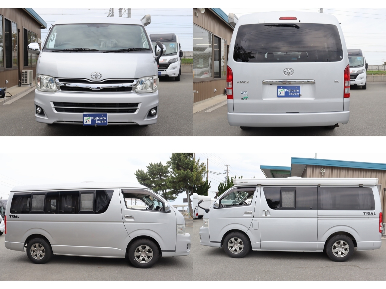 キャンピングカー バンコン ﾊｲｴｰｽ ﾅｯﾂRV ﾄﾗｲｱﾙ ﾀｲﾌﾟC ﾜﾝｵｰﾅｰ