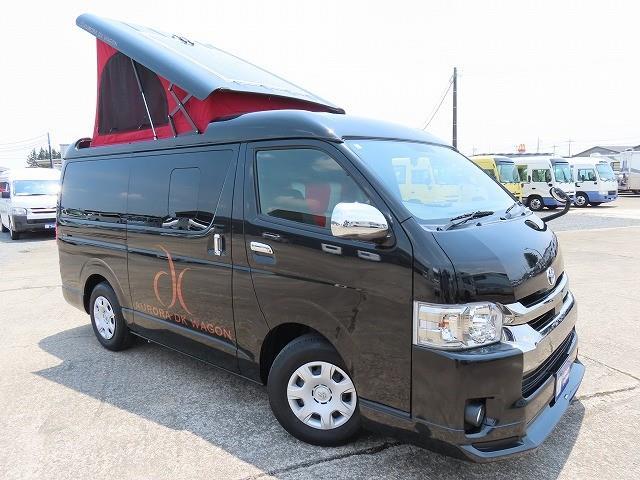 キャンピングカー バンコン ﾊｲｴｰｽ ｹｲﾜｰｸｽ DKﾜｺﾞﾝ ﾎﾟｯﾌﾟUPﾙｰﾌ
