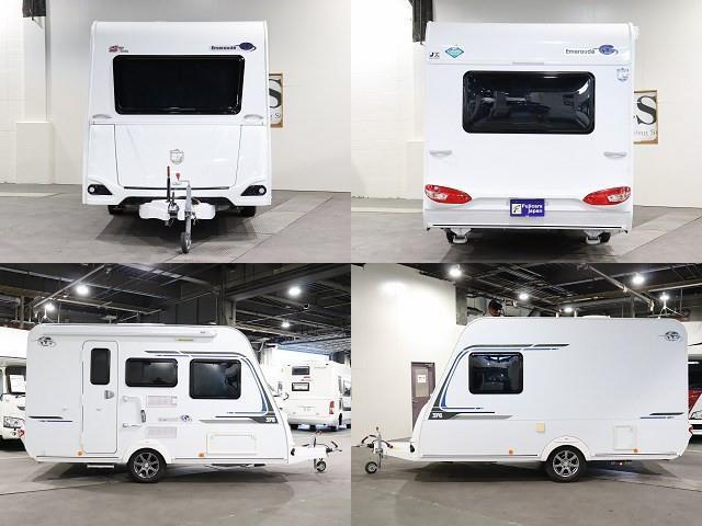 キャンピングカー トレーラー ﾄﾘｶﾞﾉ ｴﾒﾛｰﾄﾞ376 けん引免許不要
