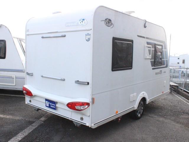 キャンピングカー トレーラー ﾄﾘｶﾞﾉ ｴﾒﾛｰﾄﾞ406V 窓AC FF 牽引免許不要