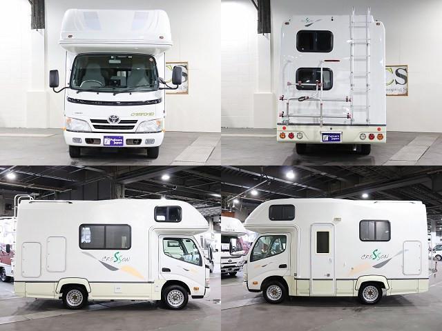 キャンピングカー キャブコン ｶﾑﾛｰﾄﾞ ﾅｯﾂRV ｸﾚｿﾝ 4WD FF