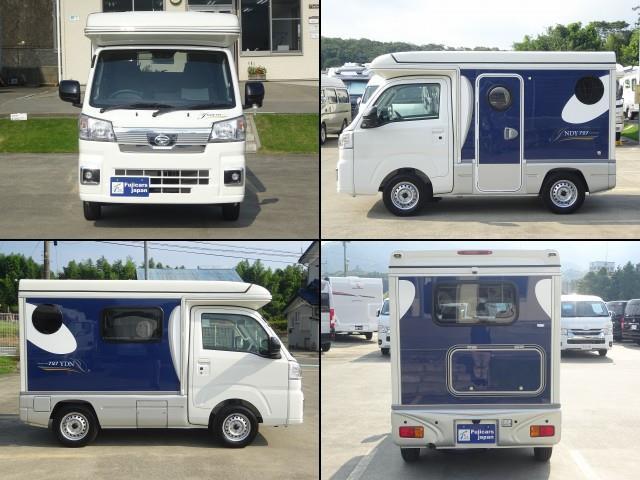 キャンピングカー 軽キャンパー ﾊｲｾﾞｯﾄ ｲﾝﾃﾞｨｱﾅRV ｲﾝﾃﾞｨ727 4WD