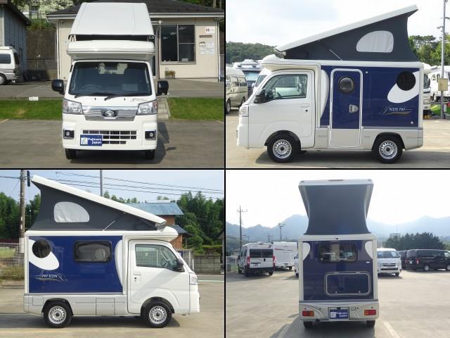 キャンピングカー 軽キャンパー ﾊｲｾﾞｯﾄ ｲﾝﾃﾞｨｱﾅRV ｲﾝﾃﾞｨ727 4WD