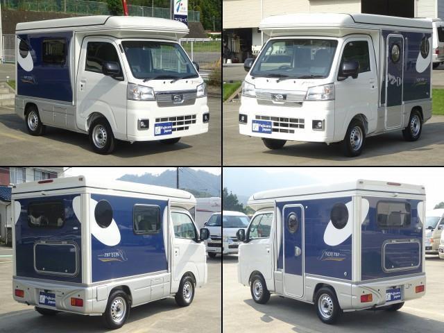 キャンピングカー 軽キャンパー ﾊｲｾﾞｯﾄ ｲﾝﾃﾞｨｱﾅRV ｲﾝﾃﾞｨ727 4WD