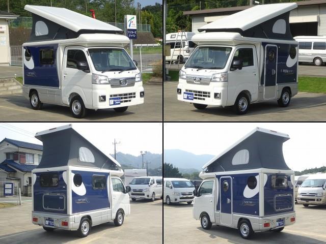 キャンピングカー 軽キャンパー ﾊｲｾﾞｯﾄ ｲﾝﾃﾞｨｱﾅRV ｲﾝﾃﾞｨ727 4WD