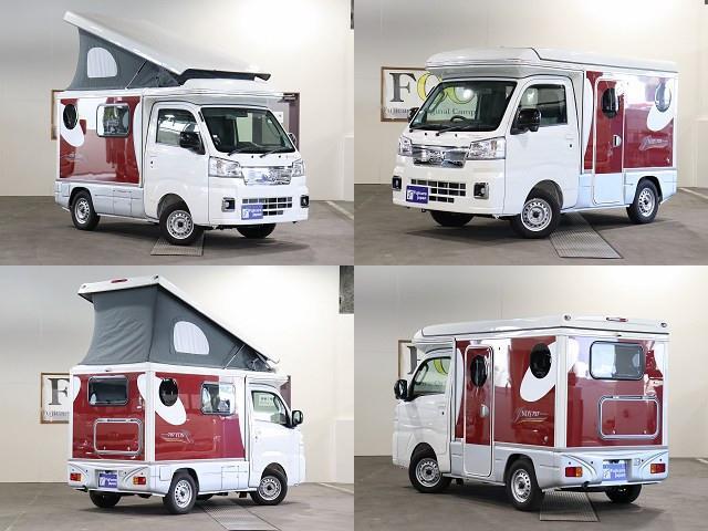 キャンピングカー 軽キャンパー ﾊｲｾﾞｯﾄ ｲﾝﾃﾞｨ727 ﾀｲﾌﾟL4WD 新車即納車