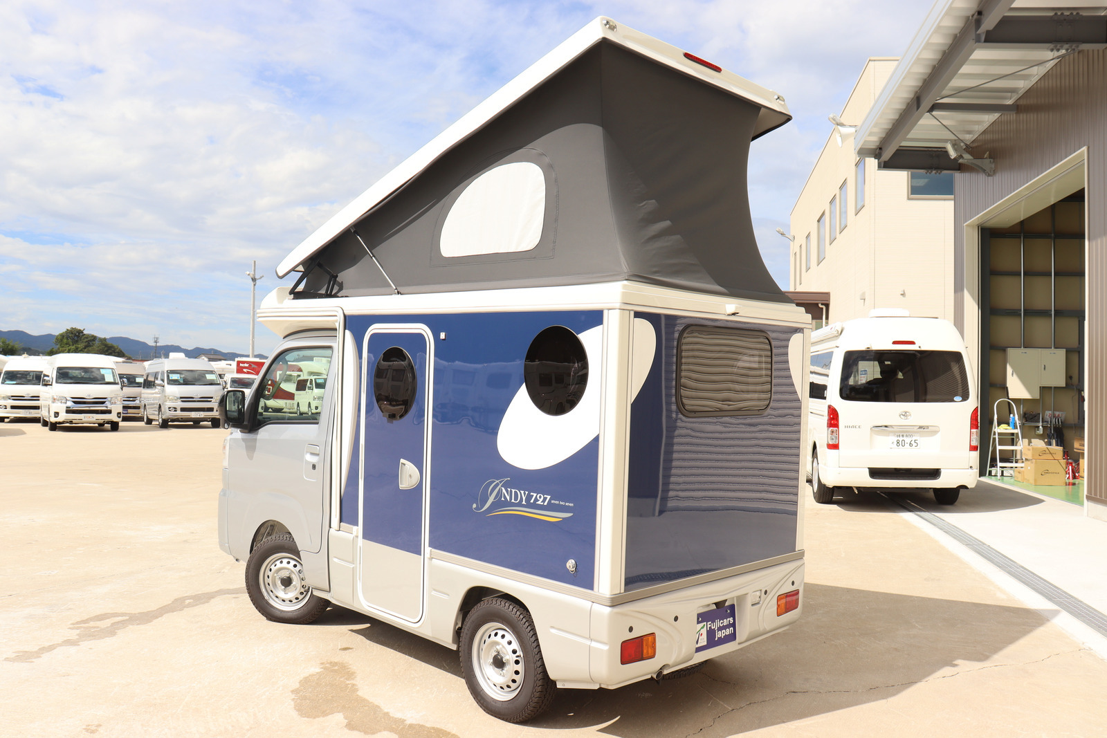 キャンピングカー 軽キャンパー ﾊｲｾﾞｯﾄ ｲﾝﾃﾞｨ727ﾀｲﾌﾟL 4WD 新車即納