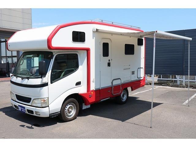 キャンピングカー キャブコン ｶﾑﾛｰﾄﾞ ﾊﾞﾝﾃｯｸ ﾚｵﾊﾞﾝｸｽ改 4WD
