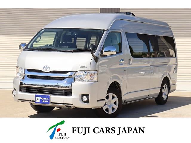 キャンピングカー バンコン ハイエース デルタリンク ダーウィンQ2 4WD