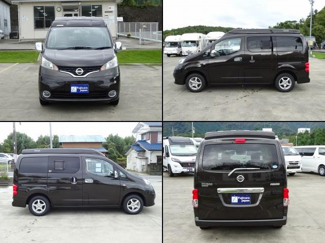 キャンピングカー バンコン NV200ﾊﾞﾈｯﾄ ﾎﾟｯﾌﾟｺﾝ ｷｬﾝﾊﾟｰR  FF