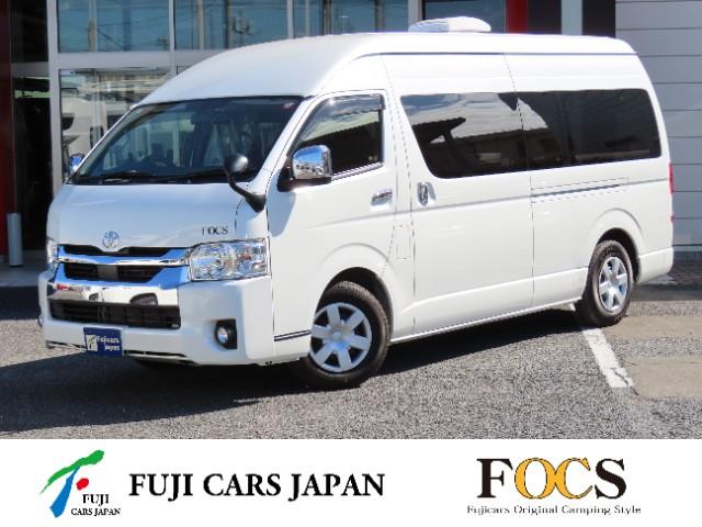 キャンピングカー バンコン ハイエース FOCS ディパーチャー FFヒーター