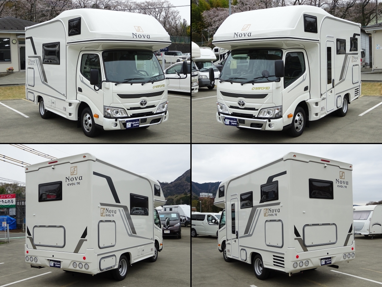 キャンピングカー キャブコン　 ｶﾑﾛｰﾄﾞﾌｼﾞｶｰｽﾞｼﾞｬﾊﾟﾝNovaX新車即納4駆