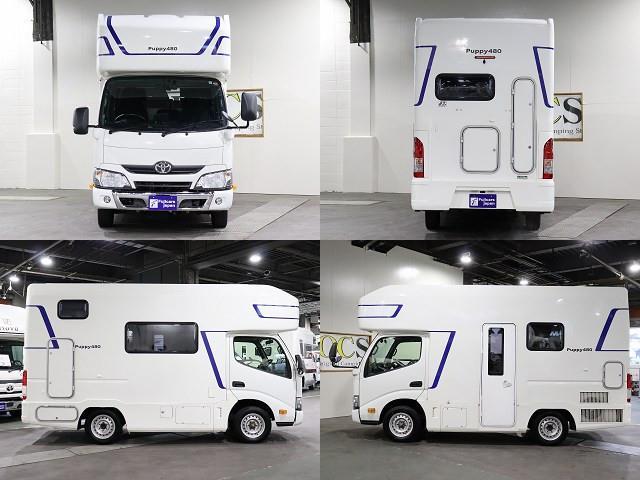 キャンピングカー キャブコン ｶﾑﾛｰﾄﾞ ｷｬﾝﾊﾟｰ厚木 ﾊﾟﾋﾟｰ4804WD FF
