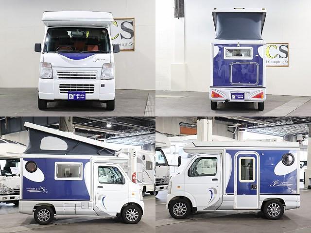キャンピングカー 軽キャンパー ｷｬﾘｲ ｲﾝﾃﾞｨｱﾅRV ｲﾝﾃﾞｨ727 4WD FF