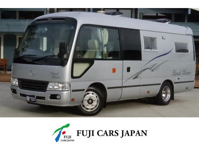 キャンピングカー バスコン コースター RVランド ランドホーム 家庭用エアコン