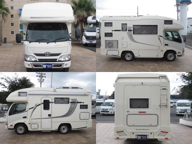 キャンピングカー キャブコン ｶﾑﾛｰﾄﾞ ﾊﾞﾝﾃｯｸ ｼﾞﾙ520 4WD 家庭用AC