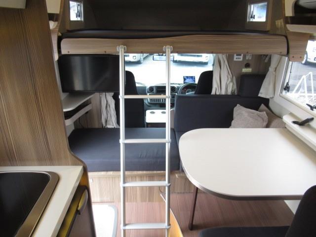 キャンピングカー キャブコン ｶﾑﾛｰﾄﾞ ﾊﾞﾝﾃｯｸ ｼﾞﾙ520 4WD 家庭用AC