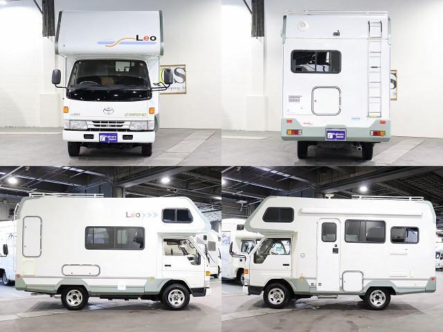 キャンピングカー キャブコン ｶﾑﾛｰﾄﾞ ﾊﾞﾝﾃｯｸ ﾚｵ 4WD ｲﾝﾊﾞｰﾀｰ
