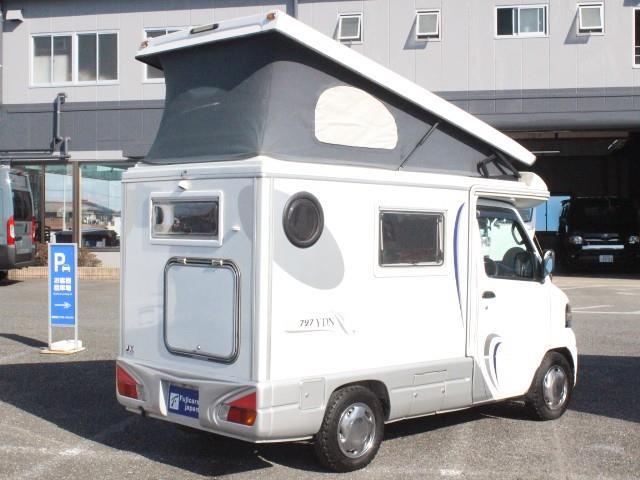 キャンピングカー 軽キャンパー ｲﾝﾃﾞｨｱﾅRV ｲﾝﾃﾞｨ727 ﾎﾟｯﾌﾟUP 4WD