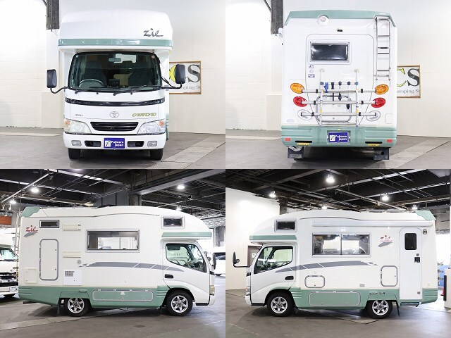 キャンピングカー キャブコン ｶﾑﾛｰﾄﾞ ﾊﾞﾝﾃｯｸ ｼﾞﾙ 4WD FF ｿｰﾗｰP