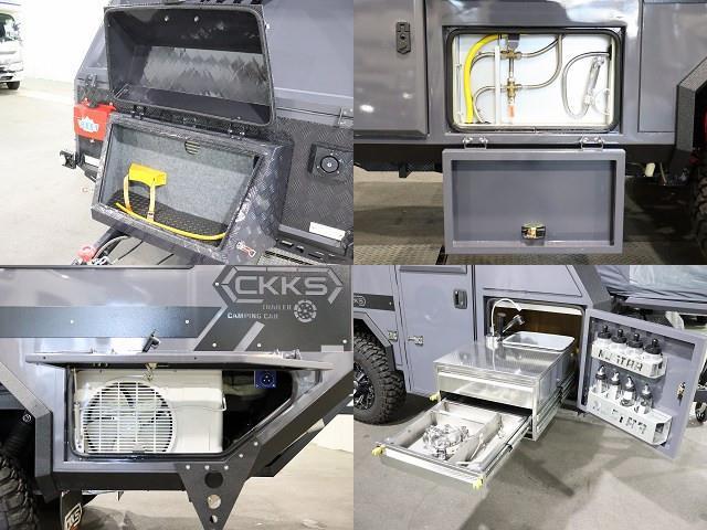 キャンピングカー トレーラー CKKS X5 FF DCｴｱｺﾝ 要けん引免許