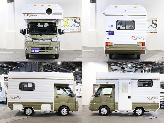 キャンピングカー 軽キャンパー ﾋﾟｸｼｽ ﾐｽﾃｨｯｸ ﾚｼﾞｽﾄﾛ 4WD FF