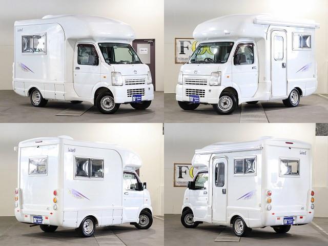 キャンピングカー 軽キャンパー ｽｸﾗﾑ AZ-MAX ﾗｸｰﾝⅡ4WD FF MAXFAN