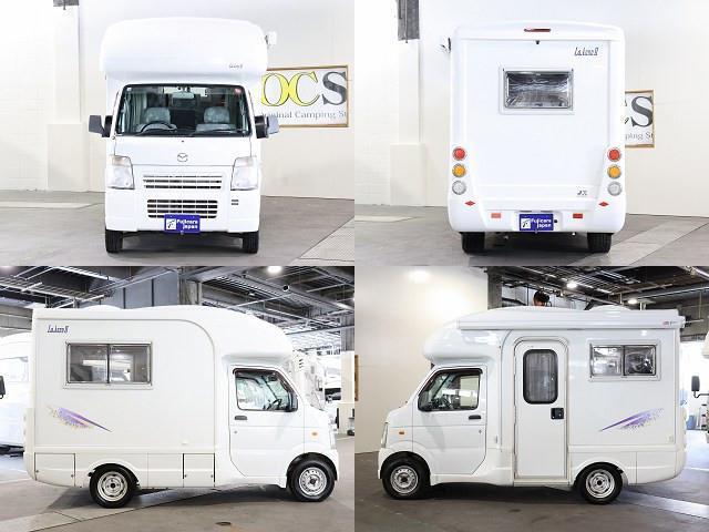 キャンピングカー 軽キャンパー ｽｸﾗﾑ AZ-MAX ﾗｸｰﾝⅡ4WD FF MAXFAN