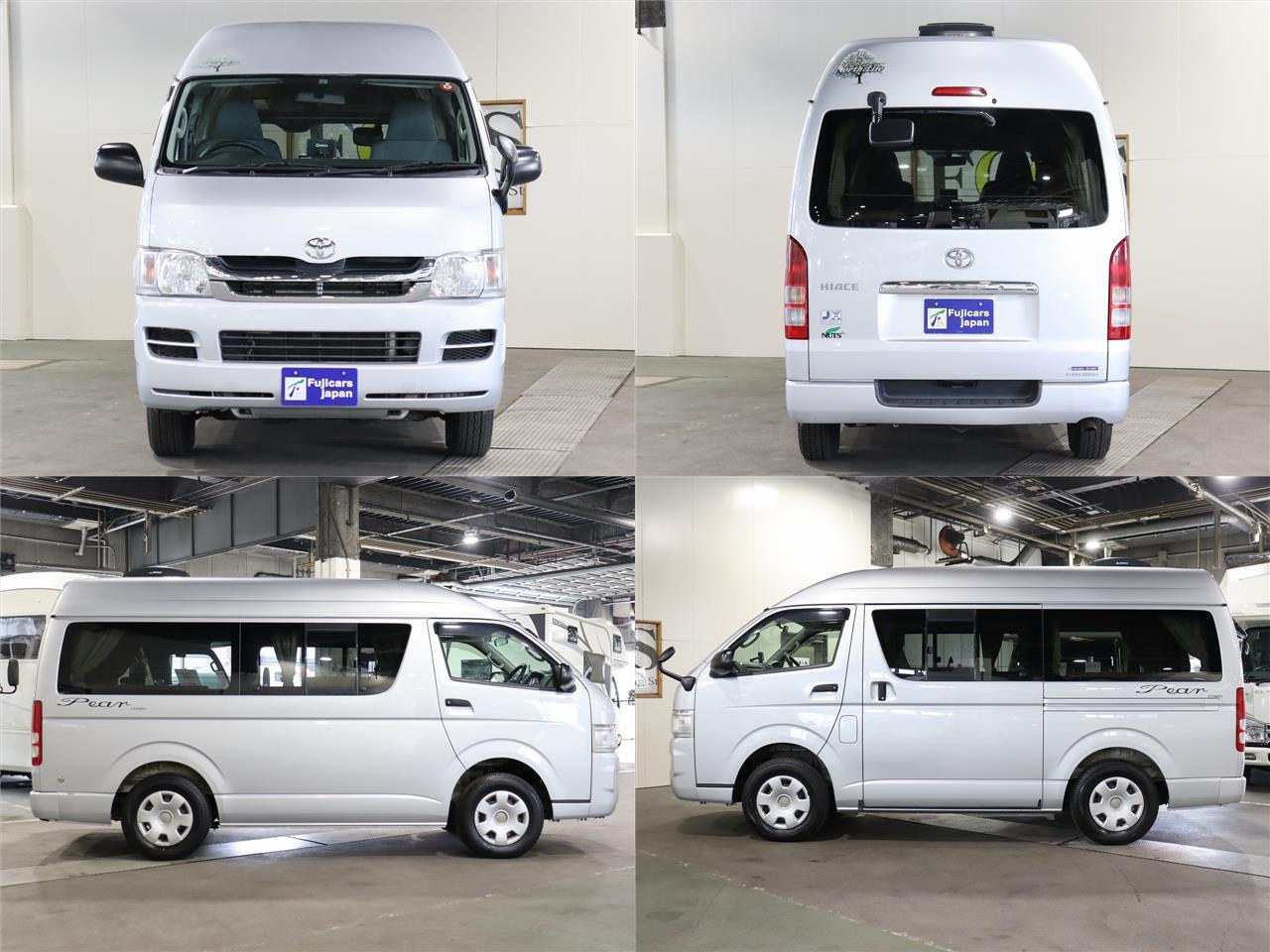 キャンピングカー バンコン ﾊｲｴｰｽ ﾅｯﾂRV ﾍﾟｱ 4WD FF