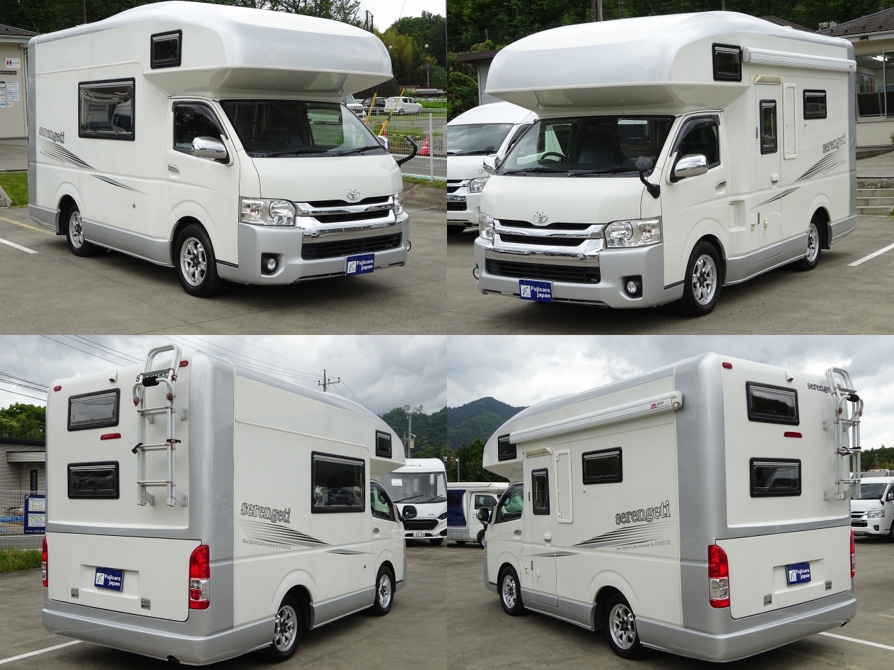 キャンピングカー キャブコン ﾊｲｴｰｽ ﾌｧﾝﾙｰﾁｪ ｾﾚﾝｹﾞﾃｨ　FF　窓ｸｰﾗｰ