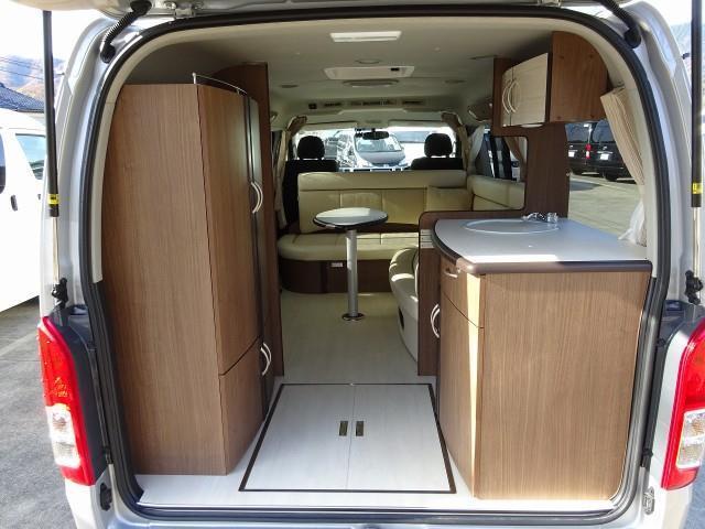 キャンピングカー バンコン ﾊｲｴｰｽ ﾚｸﾋﾞｨ ｳﾞｫｰﾉ FFﾋｰﾀｰ 冷蔵庫