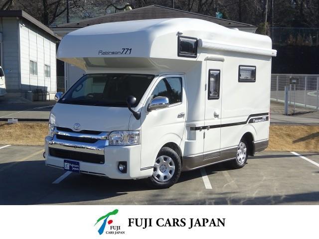 キャンピングカー キャブコン ハイエース ジャパンCRC ロビンソン771 4WD