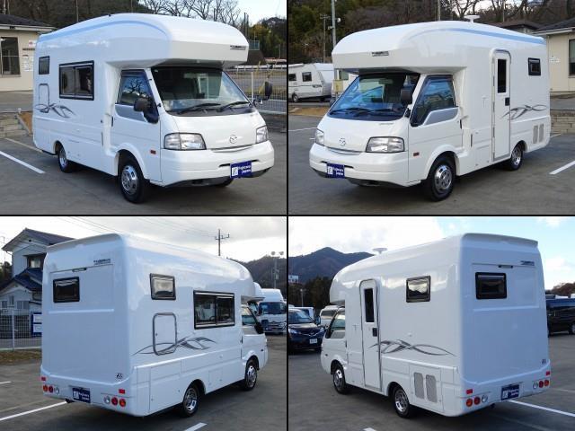 キャンピングカー キャブコン ﾎﾞﾝｺﾞ ﾛｰﾀｽRV ﾏﾝﾎﾞｳｲﾌﾞ 5MT 四駆