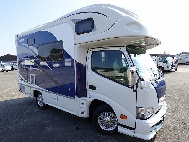 キャンピングカー キャブコン ｶﾑﾛｰﾄﾞﾅｯﾂRVｸﾚｱ5.3Xｴﾎﾞﾘｭｰｼｮﾝ4WD
