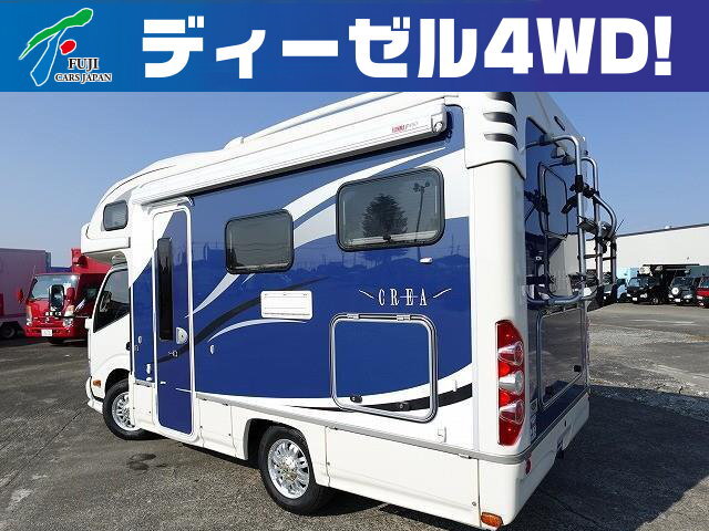 キャンピングカー キャブコン ｶﾑﾛｰﾄﾞﾅｯﾂRVｸﾚｱ5.3Xｴﾎﾞﾘｭｰｼｮﾝ4WD