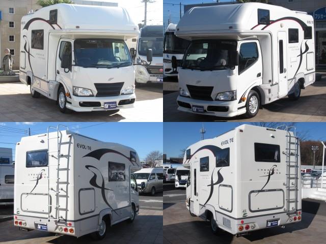 キャンピングカー キャブコン ﾅｯﾂRV ｸﾚｿﾝﾎﾞﾔｰｼﾞｭ ﾀｲﾌﾟX ｴﾎﾞﾗｲﾄ