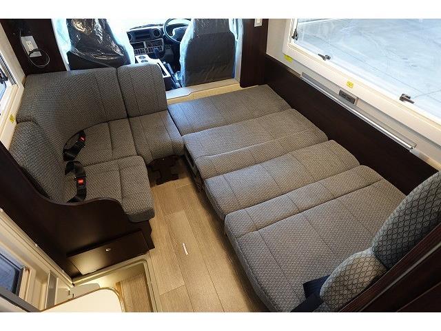 キャンピングカー キャブコン ｶﾑﾛｰﾄﾞ ﾚｶﾞｰﾄﾞﾈｵ+ﾌﾟﾚﾐｱﾑ5 新車4WD