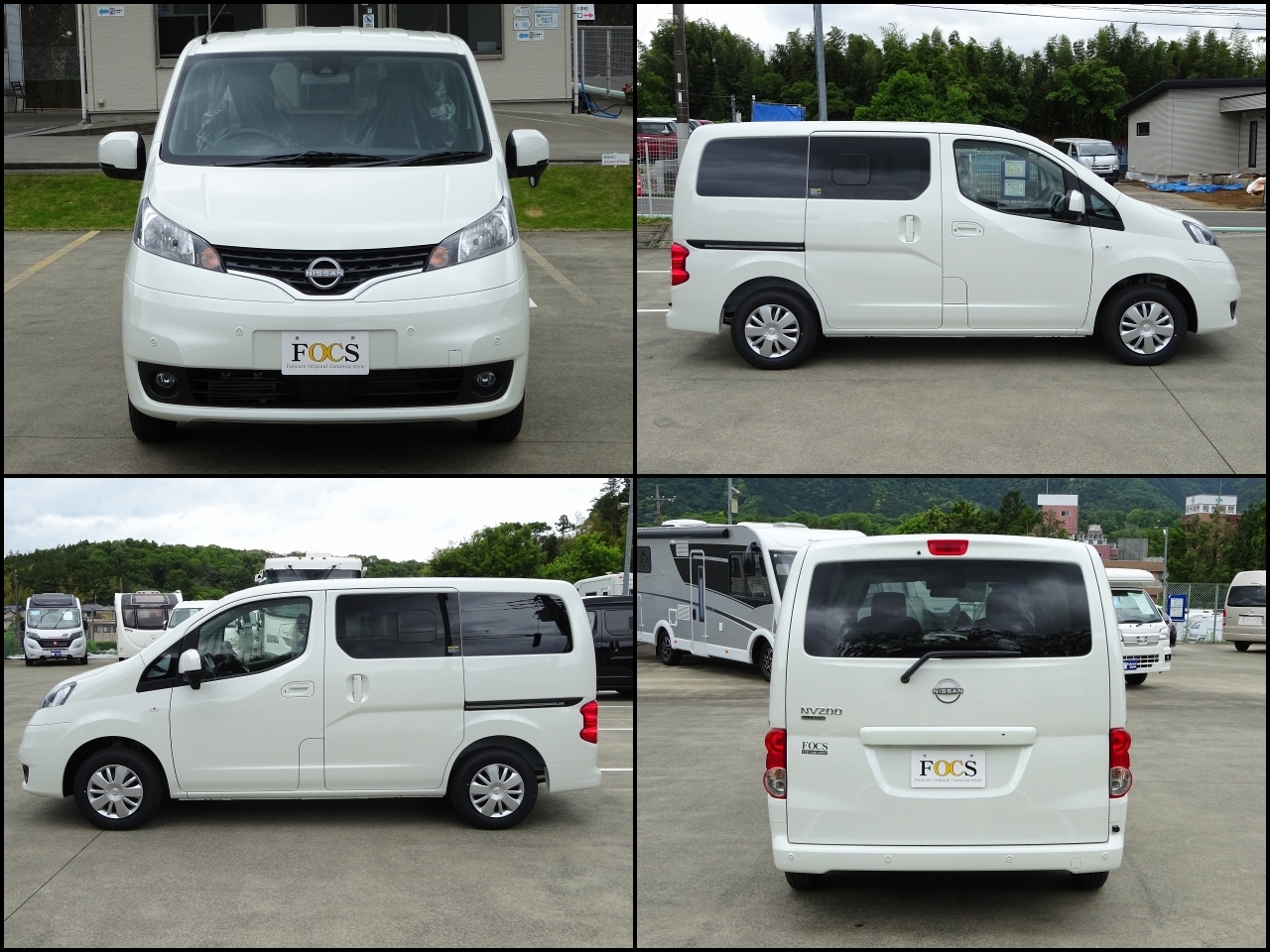 キャンピングカー バンコン NV200ﾊﾞﾈｯﾄ FOCS ﾙｿ DCｸｰﾗｰ 新車即納