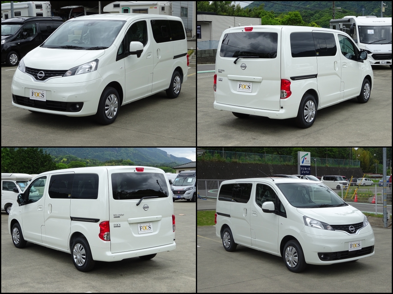 キャンピングカー バンコン NV200ﾊﾞﾈｯﾄ FOCS ﾙｿ DCｸｰﾗｰ 新車即納