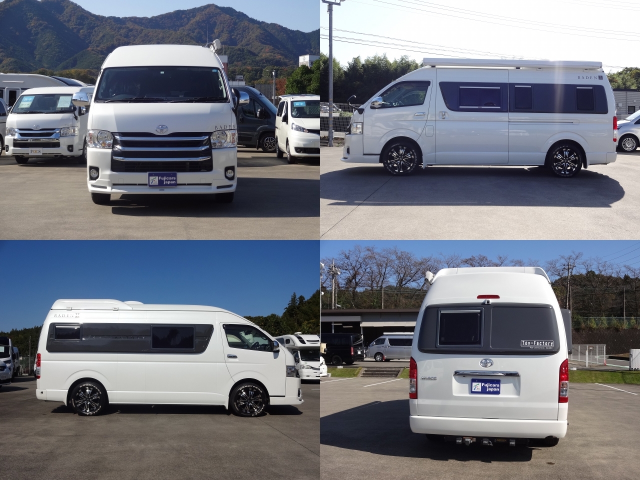 キャンピングカー バンコン ﾊｲｴｰｽ ﾄｲﾌｧｸﾄﾘｰ ﾊﾞｰﾃﾞﾝｸﾞﾗﾝﾃﾞ
