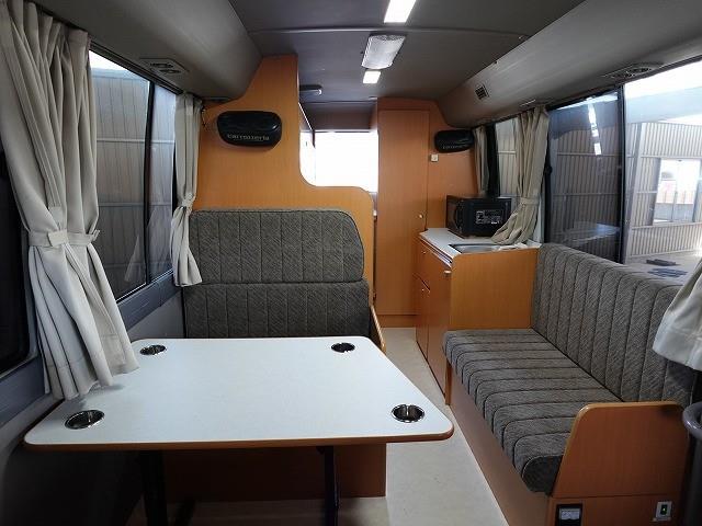 キャンピングカー バスコン ｼﾋﾞﾘｱﾝ ﾏﾘﾅRV Lｷｬﾋﾞﾝ 二段ﾍﾞｯﾄﾞ