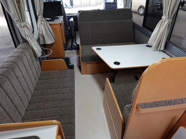 キャンピングカー バスコン ｼﾋﾞﾘｱﾝ ﾏﾘﾅRV Lｷｬﾋﾞﾝ 二段ﾍﾞｯﾄﾞ